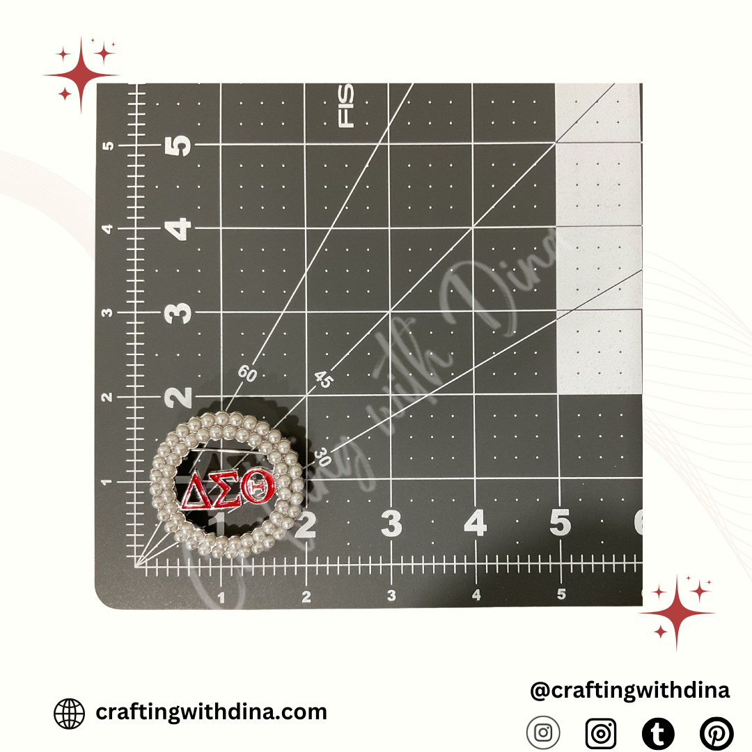 Delta Sigma Theta Pearl Symbols Pin