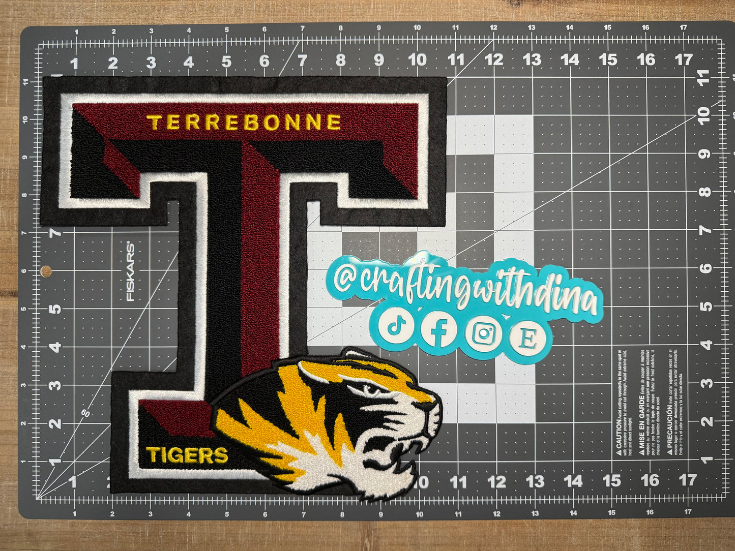 Terrebonne High Tigers Patch