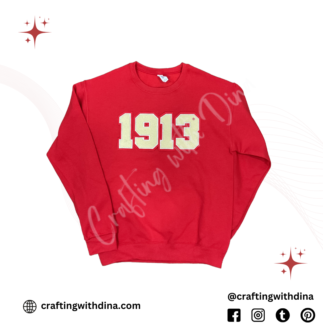 Crimson & Cream 1913 Sweatshirt