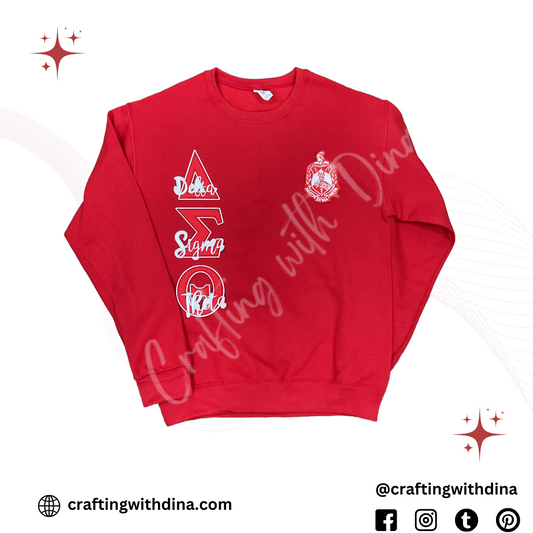 Delta Sigma Theta Shield Sweatshirt