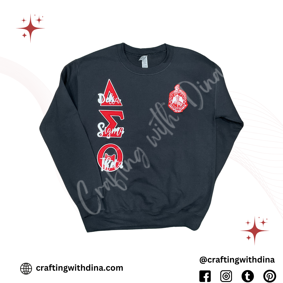 Delta Sigma Theta Shield Sweatshirt