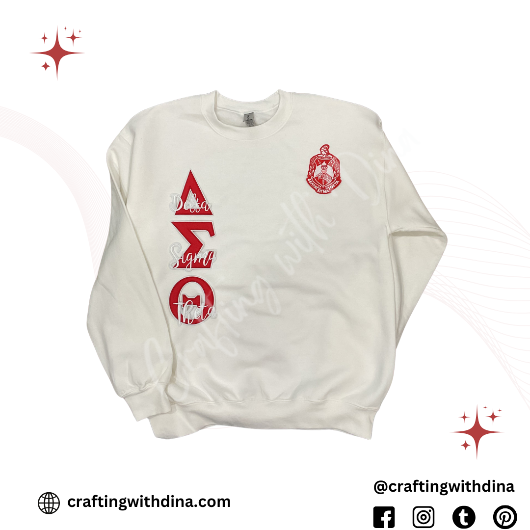 Delta Sigma Theta Shield Sweatshirt