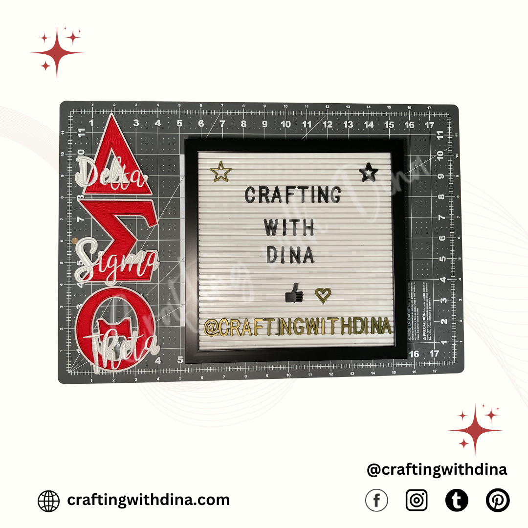 Delta Sigma Theta Symbols Patches
