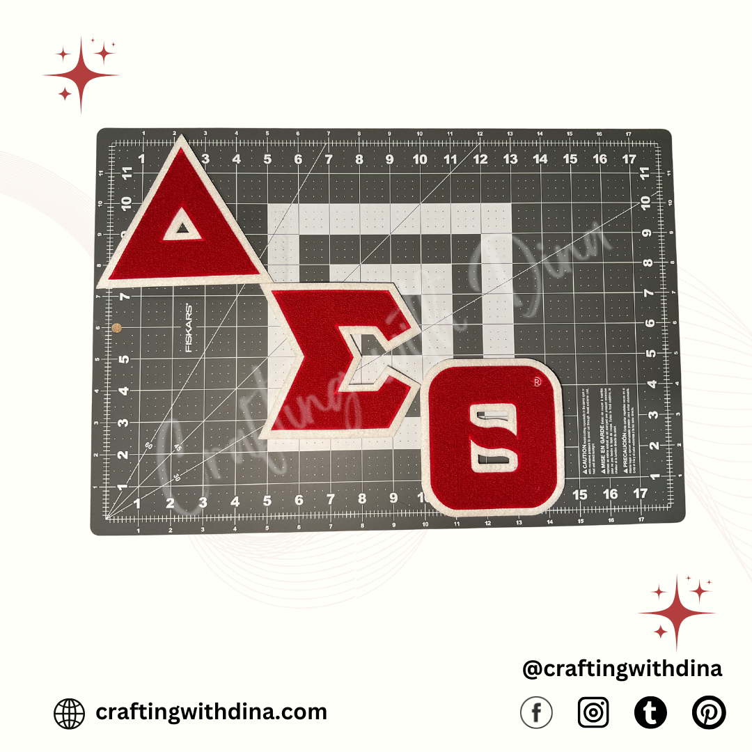 Delta Sigma Theta Symbols Patches
