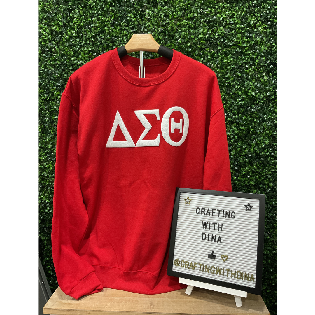 Delta Sigma Theta Puff Sweatshirt