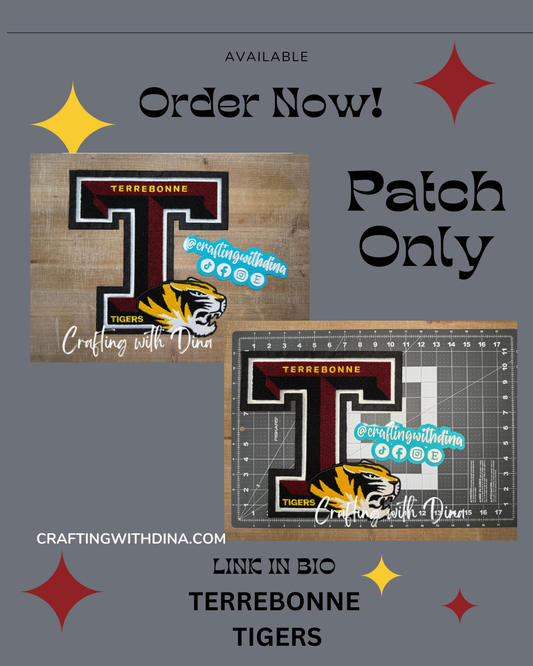 Terrebonne High Tigers Patch