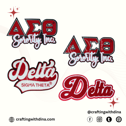 Delta Sigma Theta Large Patches