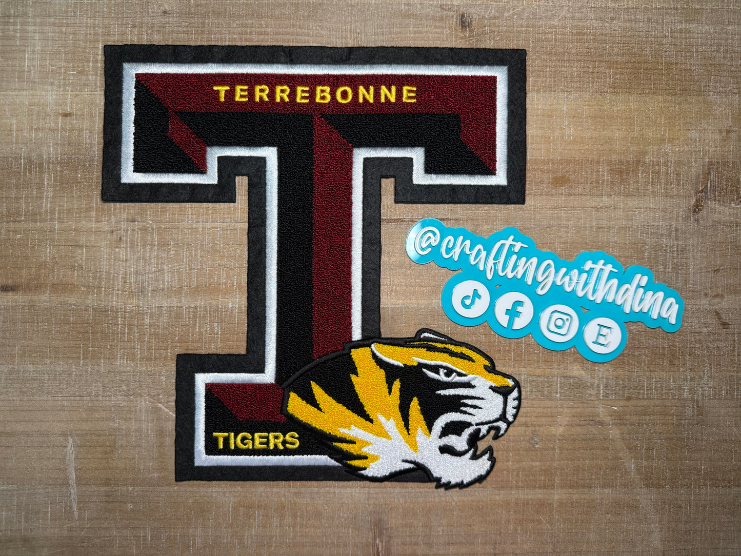 Terrebonne High Tigers Patch